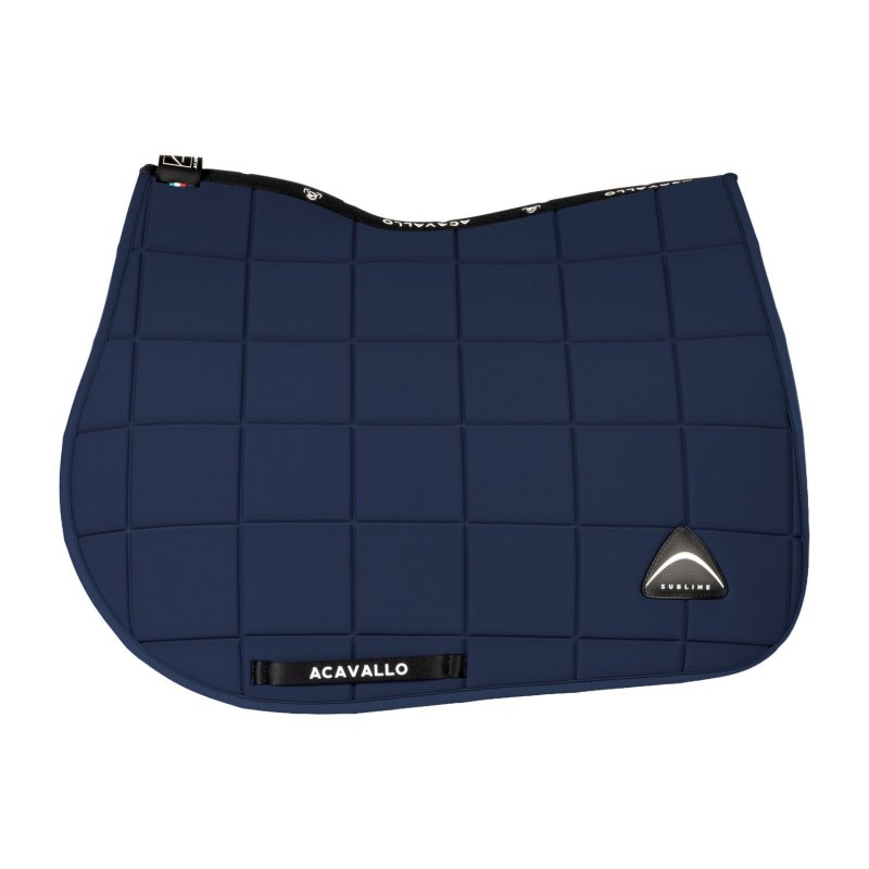 Acavallo Sottosella salto Sublime a quadri AC886S - Blu navy