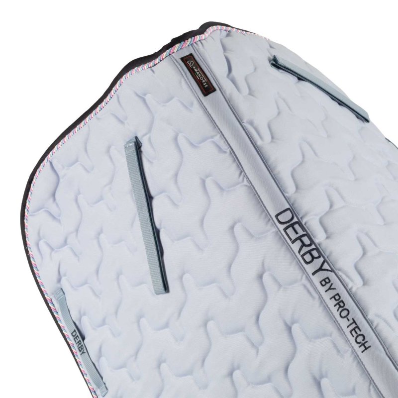 Derby Sottosella salto con cordone - Azzurro chiaro/Multicolore/Blu navy
