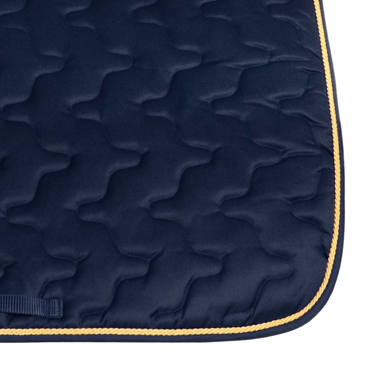Derby Sottosella salto con cordone - Blu navy/Oro