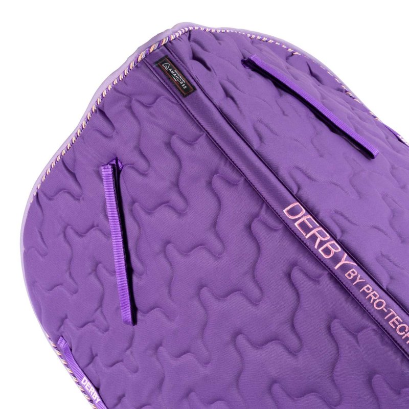 Derby Sottosella salto con cordone - Viola/Multicolore/Lilla