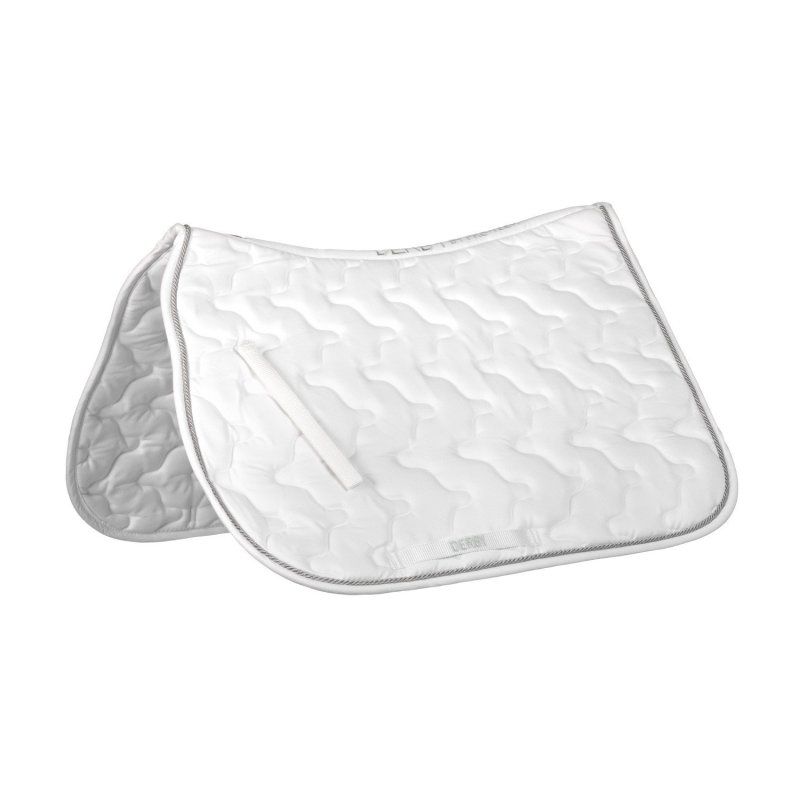 Derby Sottosella salto con cordone - Bianco/Argento