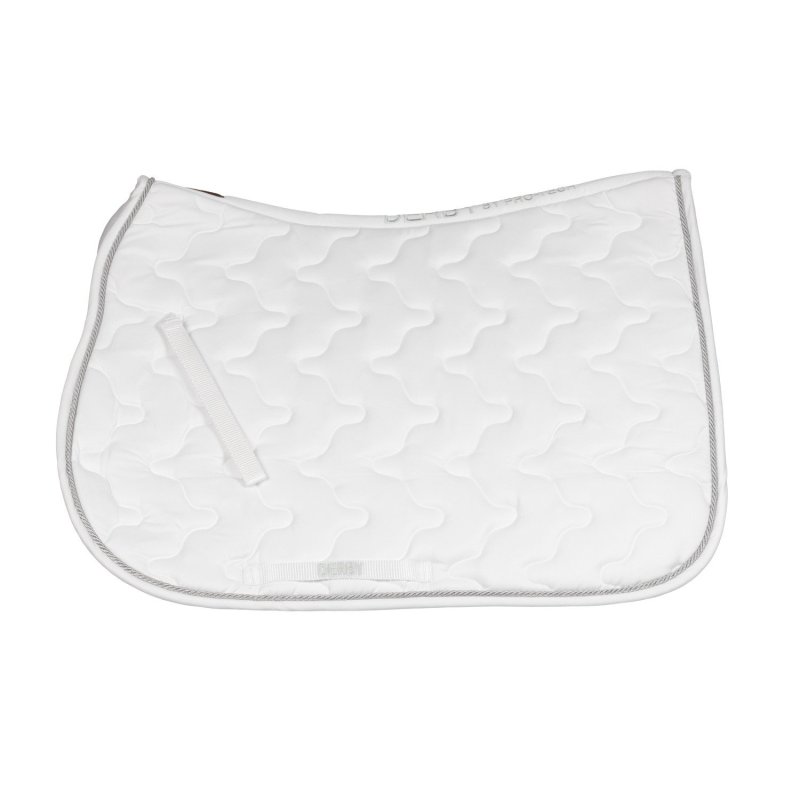 Derby Sottosella salto con cordone - Bianco/Argento