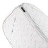 Derby Sottosella salto con cordone - Bianco/Argento