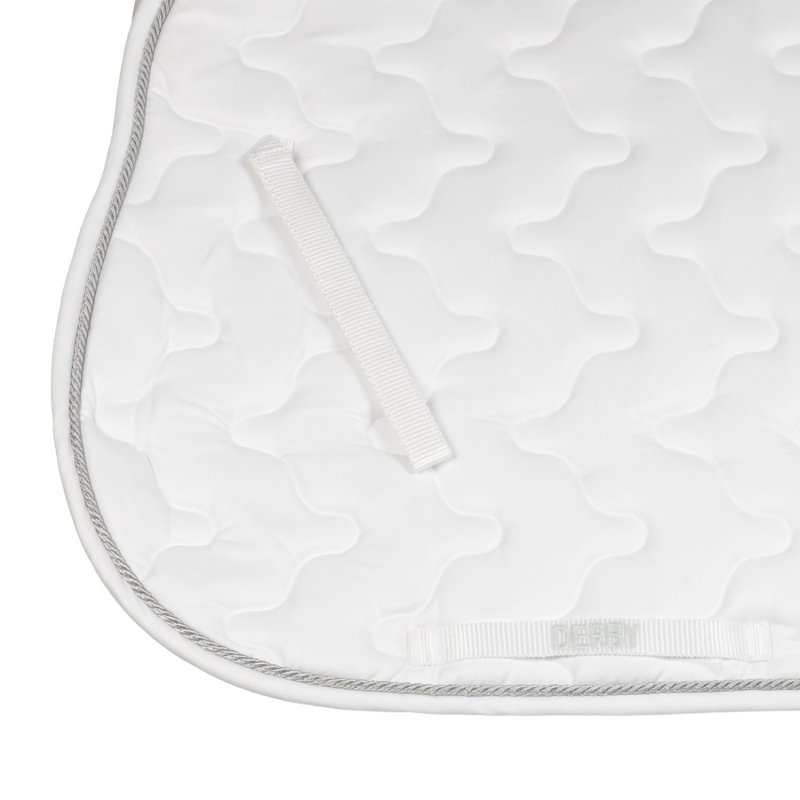 Derby Sottosella salto con cordone - Bianco/Argento
