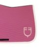 Equestro Sottosella Wave Quilting salto in tessuto tecnico - Chateau Rose/Bianco antico