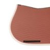 Equestro Sottosella Wave Quilting salto in tessuto tecnico - Redwood/Bianco antico