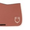 Equestro Sottosella Wave Quilting salto in tessuto tecnico - Redwood/Bianco antico