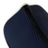 Equestro Sottosella Wave Quilting salto in tessuto tecnico - Blu navy/Bianco antico