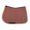 Equestro Sottosella Wave Quilting salto in tessuto tecnico - Marrone/Noce