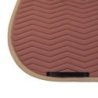 Equestro Sottosella Wave Quilting salto in tessuto tecnico - Marrone/Noce