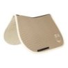 Equestro Sottosella Wave Quilting salto in tessuto tecnico - Oxford Tan/Bianco antico
