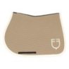 Equestro Sottosella Wave Quilting salto in tessuto tecnico - Oxford Tan/Bianco antico