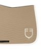 Equestro Sottosella Wave Quilting salto in tessuto tecnico - Oxford Tan/Bianco antico