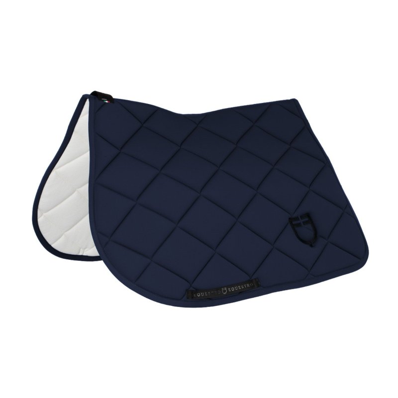 Equestro Sottosella salto GP con interno a nido d’ape - Blu navy/Nero