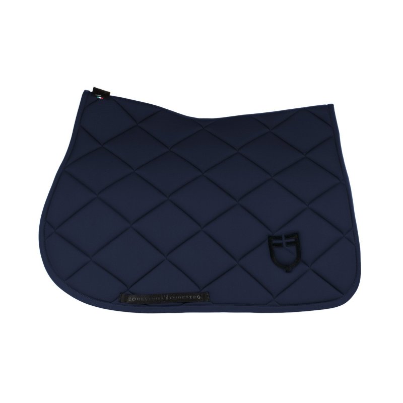Equestro Sottosella salto GP con interno a nido d’ape - Blu navy/Nero