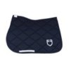 Equestro Sottosella salto GP con interno a nido d’ape - Blu navy/Bianco