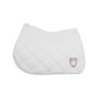Equestro Sottosella da salto con logo multicolor - Bianco/Ballerina