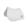 Equestro Sottosella da salto con logo multicolor - Bianco/Hite/Dahlia Purple
