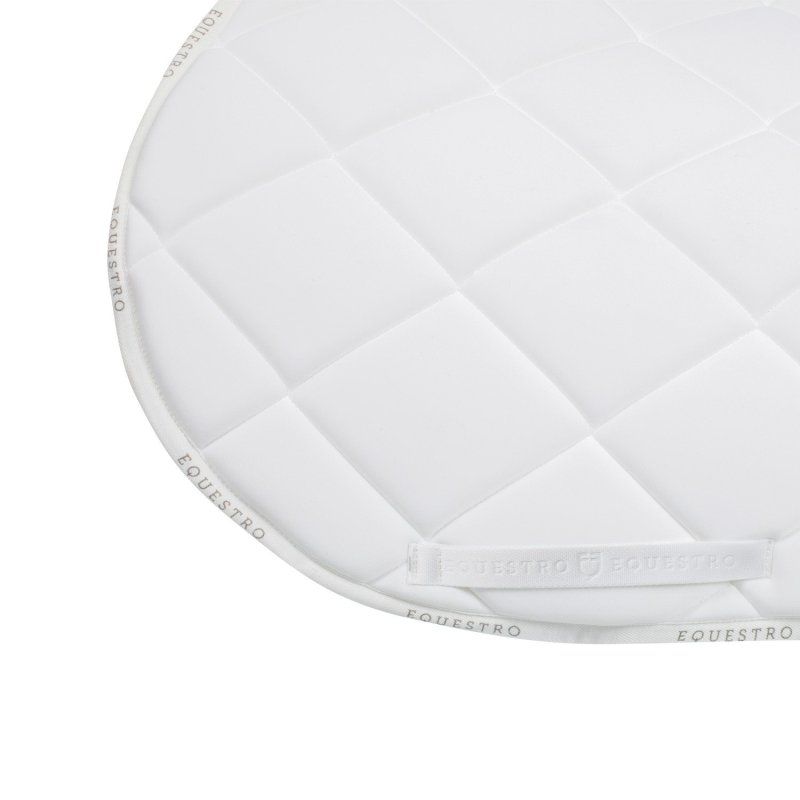 Equestro Sottosella da salto con logo multicolor - Bianco/Hite/Dahlia Purple