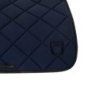 Equestro Sottosella salto in tessuto tecnico con logo - Blu navy/Nero