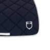 Equestro Sottosella salto in tessuto tecnico con logo - Blu navy/Bianco