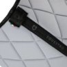 Equestro Sottosella salto in tessuto tecnico con logo - Grigio/Nero