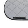 Equestro Sottosella salto in tessuto tecnico con logo - Grigio/Nero