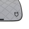 Equestro Sottosella salto in tessuto tecnico con logo - Grigio/Nero