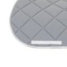 Equestro Sottosella salto in tessuto tecnico con logo - Grigio/Bianco