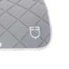 Equestro Sottosella salto in tessuto tecnico con logo - Grigio/Bianco