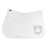 Equestro Sottosella salto con logo in strass - Bianco