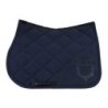 Equestro Sottosella salto con logo in strass - Blu navy