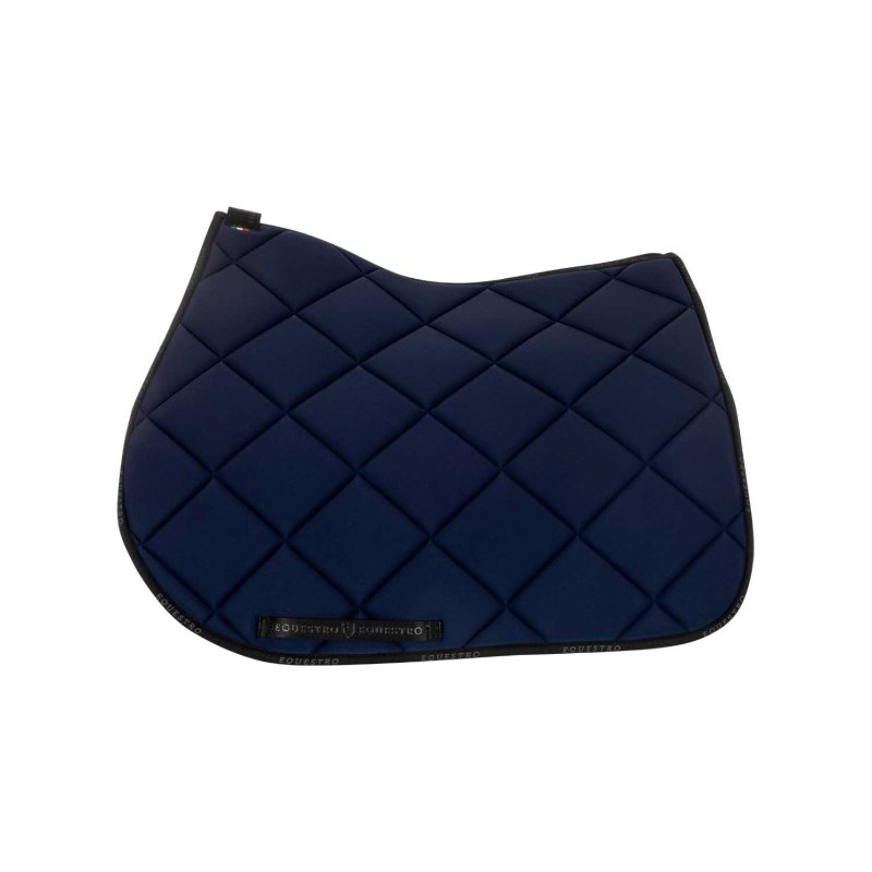 Equestro Sottosella salto in tessuto tecnico traspirante - Blu navy/Nero
