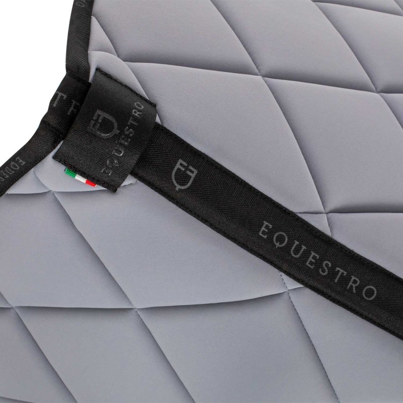 Equestro Sottosella salto in tessuto tecnico traspirante - Grigio/Nero