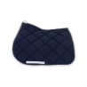 Equestro Sottosella salto in tessuto tecnico traspirante - Blu navy/Bianco
