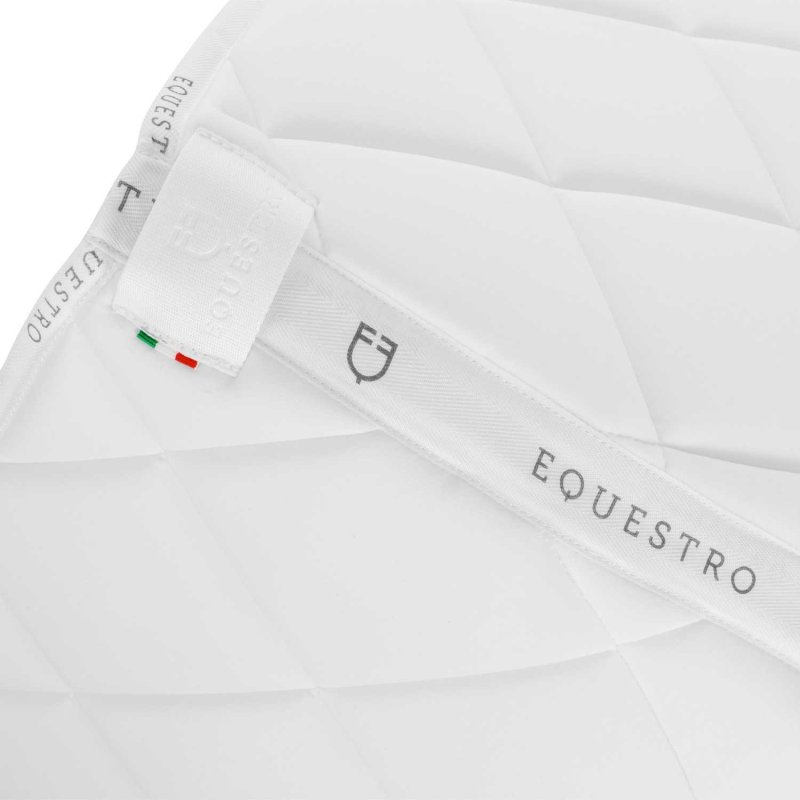Equestro Sottosella salto in tessuto tecnico traspirante - Bianco