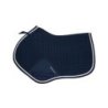 Equestro Sottosella da salto sagomato in cotone - Blu navy
