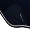Equestro Sottosella da salto sagomato in cotone - Blu navy