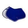 Equestro Sottosella da salto sagomato in cotone - Blu royal