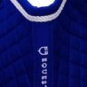 Equestro Sottosella da salto sagomato in cotone - Blu royal