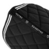 Equestro Sottosella salto Double Stripes in tessuto tecnico - Nero/Bianco