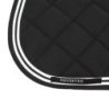Equestro Sottosella salto Double Stripes in tessuto tecnico - Nero/Bianco