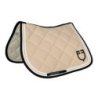 Equestro Sottosella salto Double Stripes in tessuto tecnico - Oxford Tan/Nero