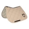 Equestro Sottosella salto con stampa monogram - Oxford Tan/Nero