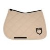 Equestro Sottosella salto con stampa monogram - Oxford Tan/Nero