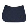 Equestro Sottosella salto con stampa monogram - Blu navy/Nero