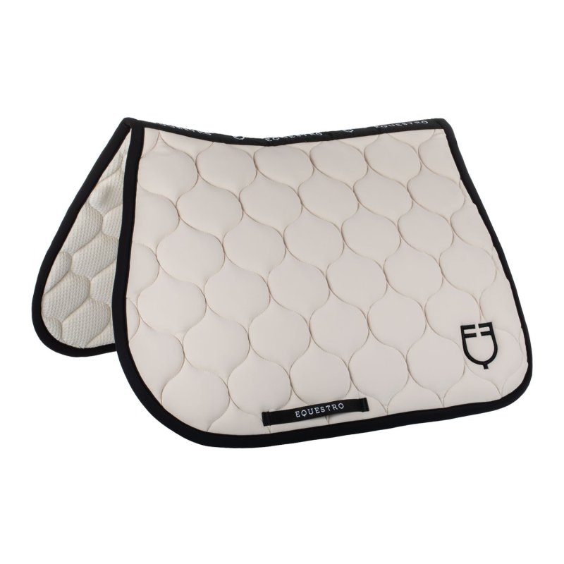 Equestro Sottosella salto con trapuntatura a cipolla - Beige
