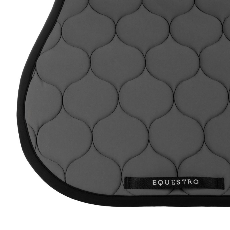 Equestro Sottosella salto con trapuntatura a cipolla - Asphalt