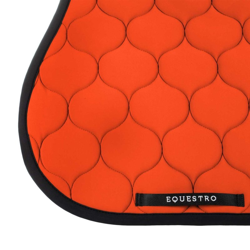 Equestro Sottosella salto con trapuntatura a cipolla - Cherry Tomato