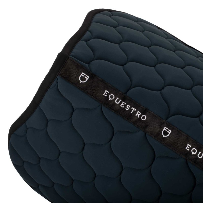 Equestro Sottosella salto con trapuntatura a cipolla - Blu navy